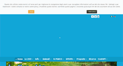 Desktop Screenshot of parcozoofalconara.com